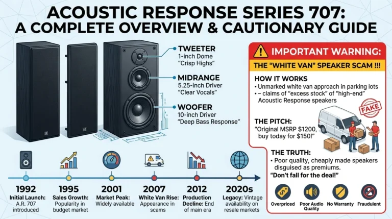 acoustic response series 707