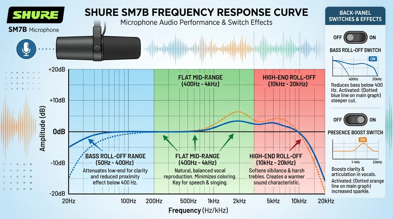 sm7b frequency response