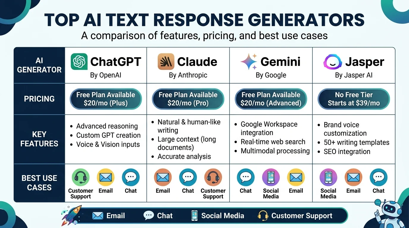 ai text response generator