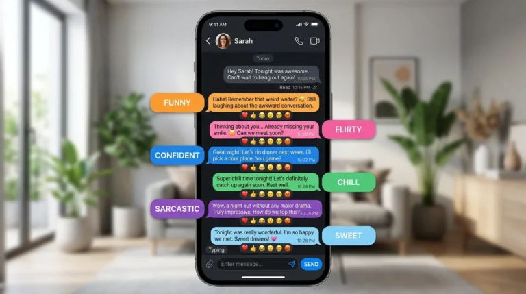 best replies for what to say when left on read