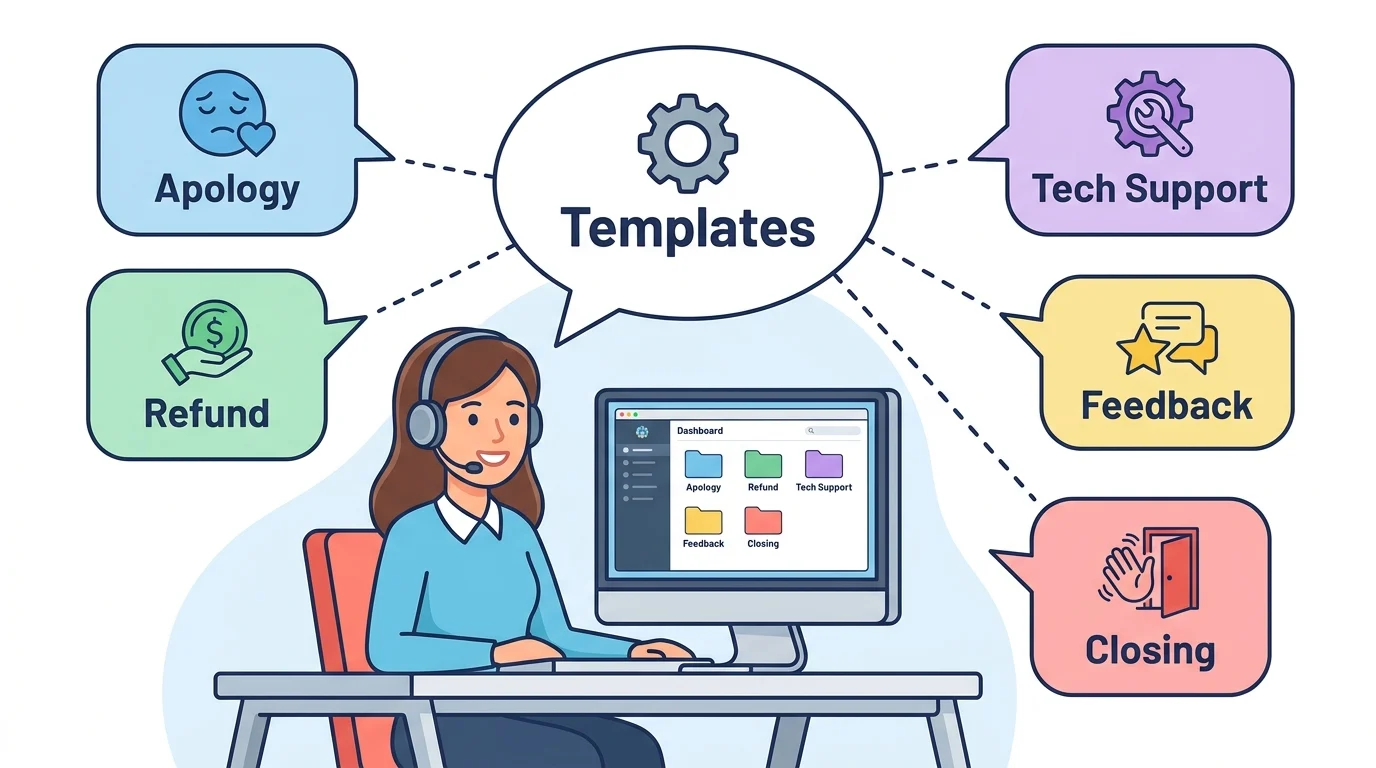 customer service response templates