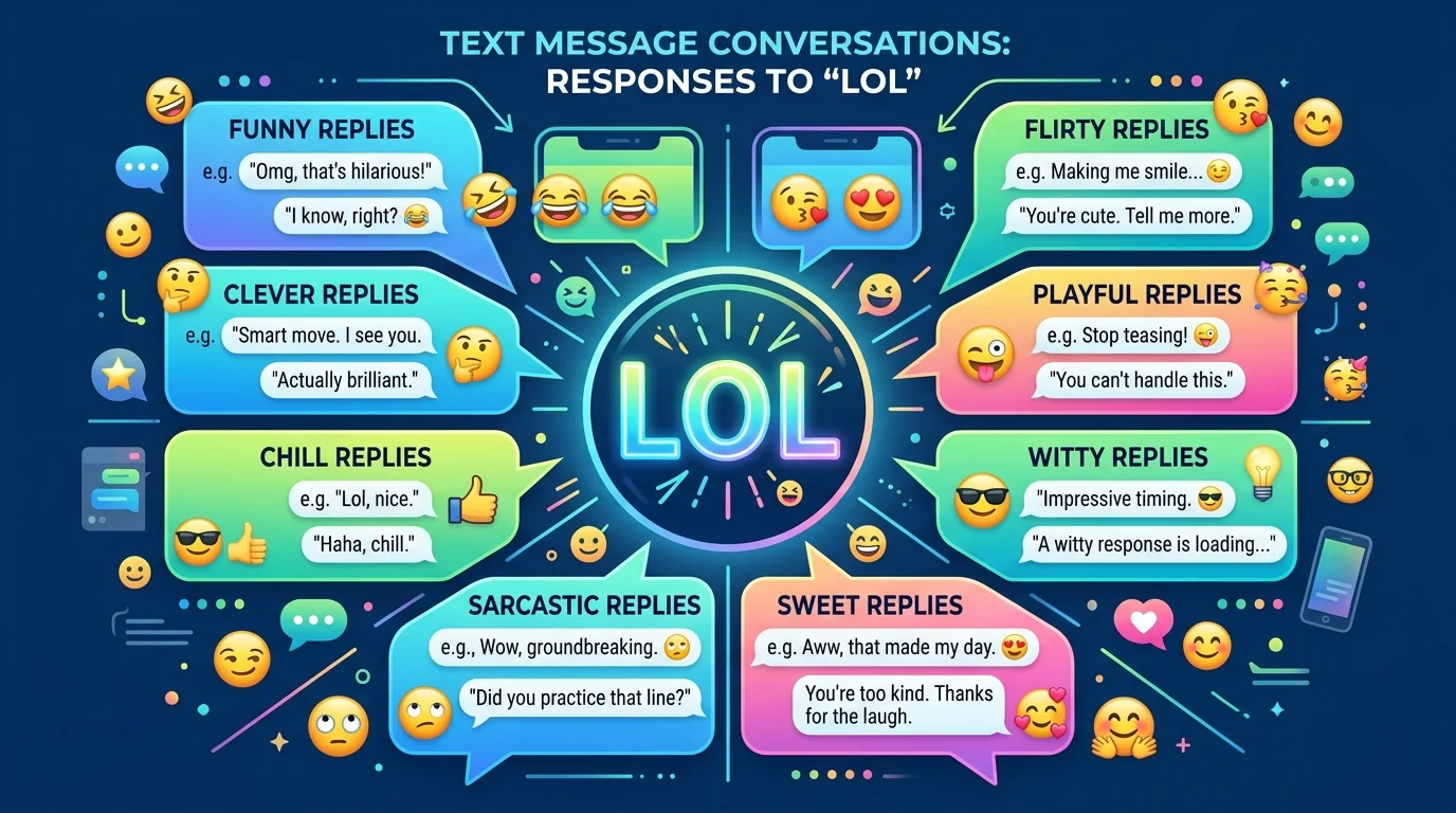 funny replies to LOL