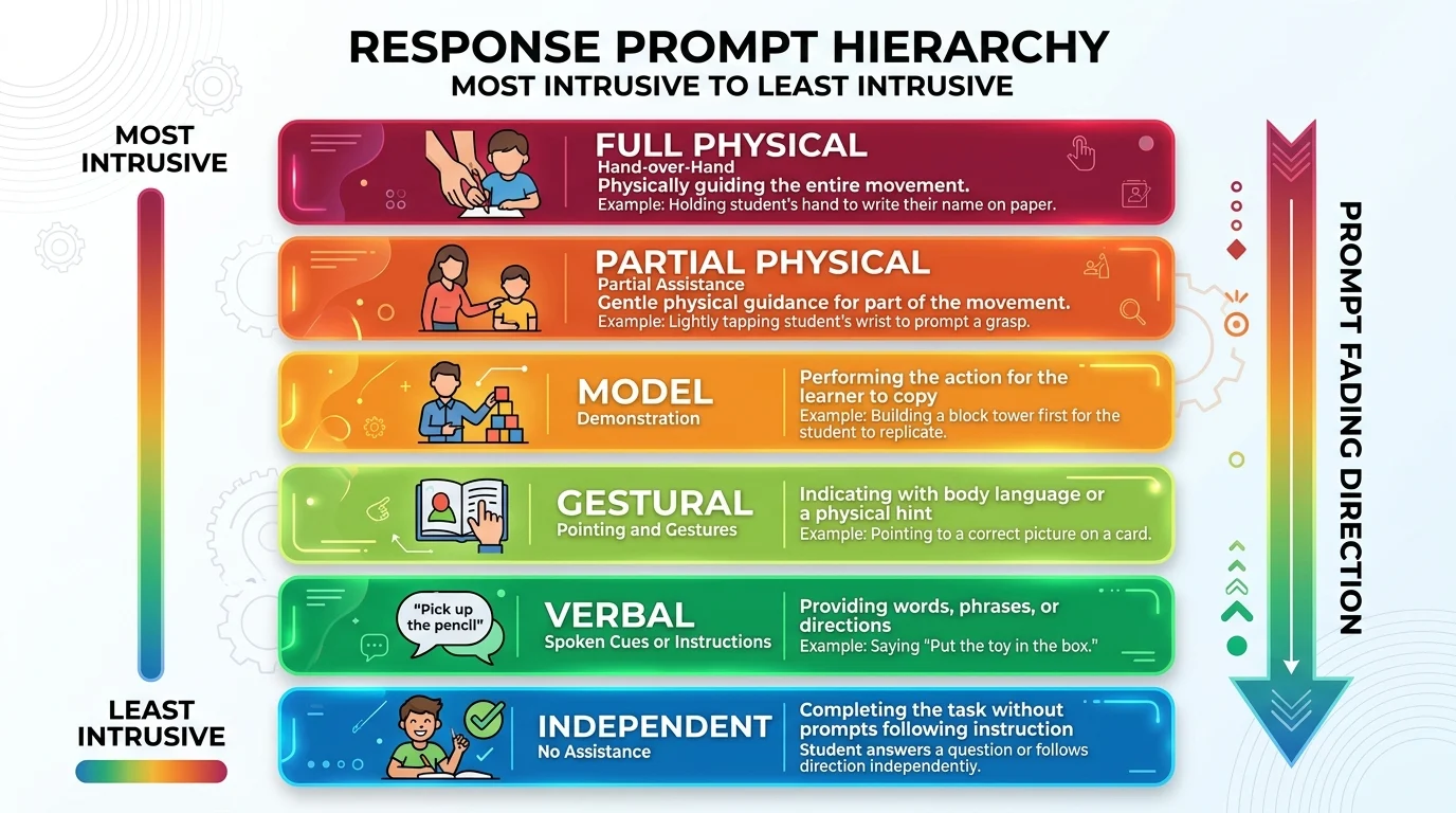 response prompts aba