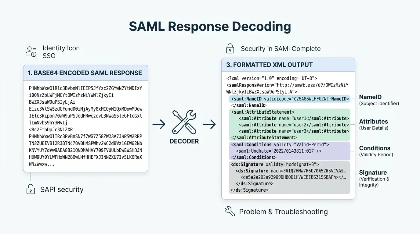 saml response decoder