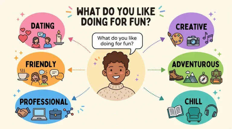 best answers to what do you like doing for fun
