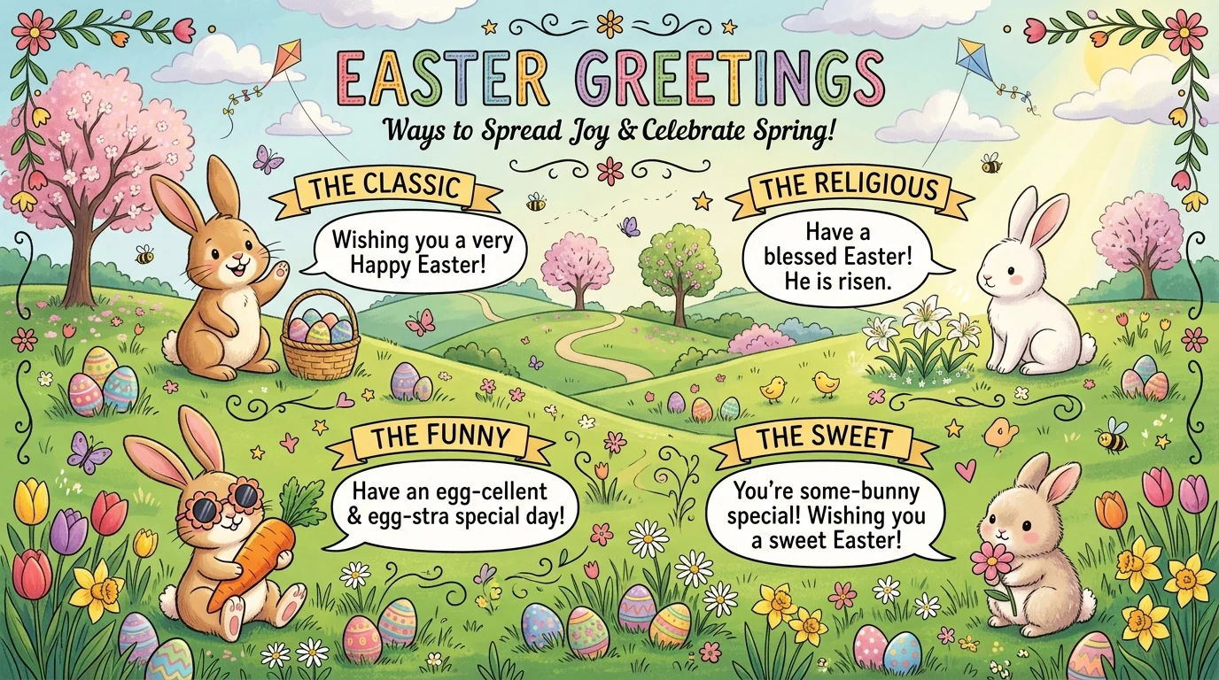 best ways to say happy easter