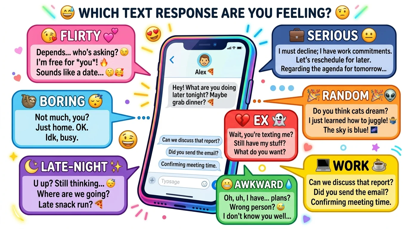 funny responses to texts